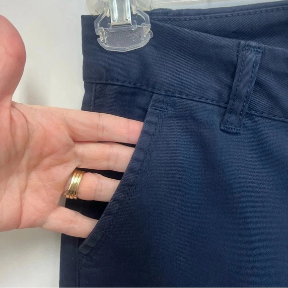 Aeropostale stretch navy blue cotton trouser pant size 5/6 regular - Picture 5 of 7